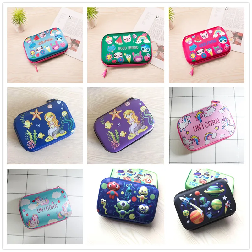 

cartoon pencil case unicorn material escolar Kawaii school supplies dinosaur kalem kutusu estuche escolar pencilcase
