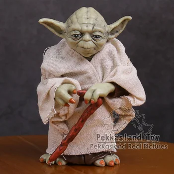 

Jedi Knight Master Yoda PVC Action Figure Collectible Model Toy Doll Gift 12cm