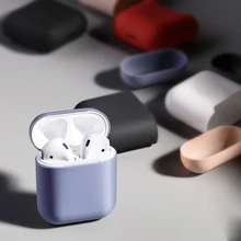 Жидкий силиконовый чехол для наушников для AirPods 1 2nd Bluetooth, беспроводные наушники, защитный чехол для зарядки, сумка для Airpods