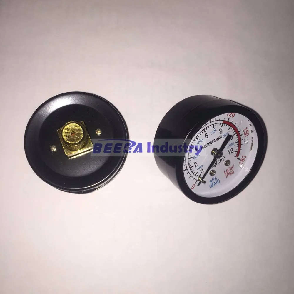 

50mm diameter, G1/4 thread, iron shell pressure gauge for air compressors