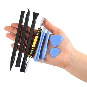 

KS-1468 Phone Dismantling Set Crowbar Laptop Repair Tool Disassemble Spudger Pry Bar Tablet Screen Opening Triangular Plate