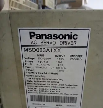 

Servo driver MSD083A1XX , Used one , 90 % appearance new , 3 months warranty , fastly shipping