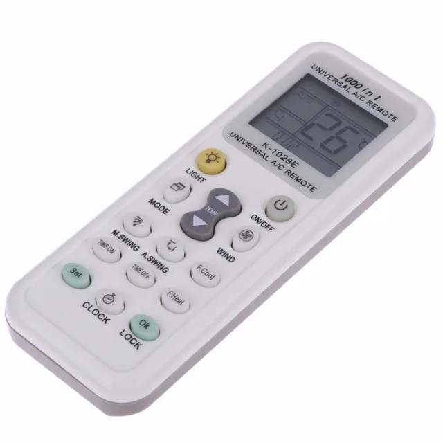 Universal LCD A/C Air Conditioner Remote Control Controller for Air Condition 1028E Low Power 8~10 Meters Remote Control New