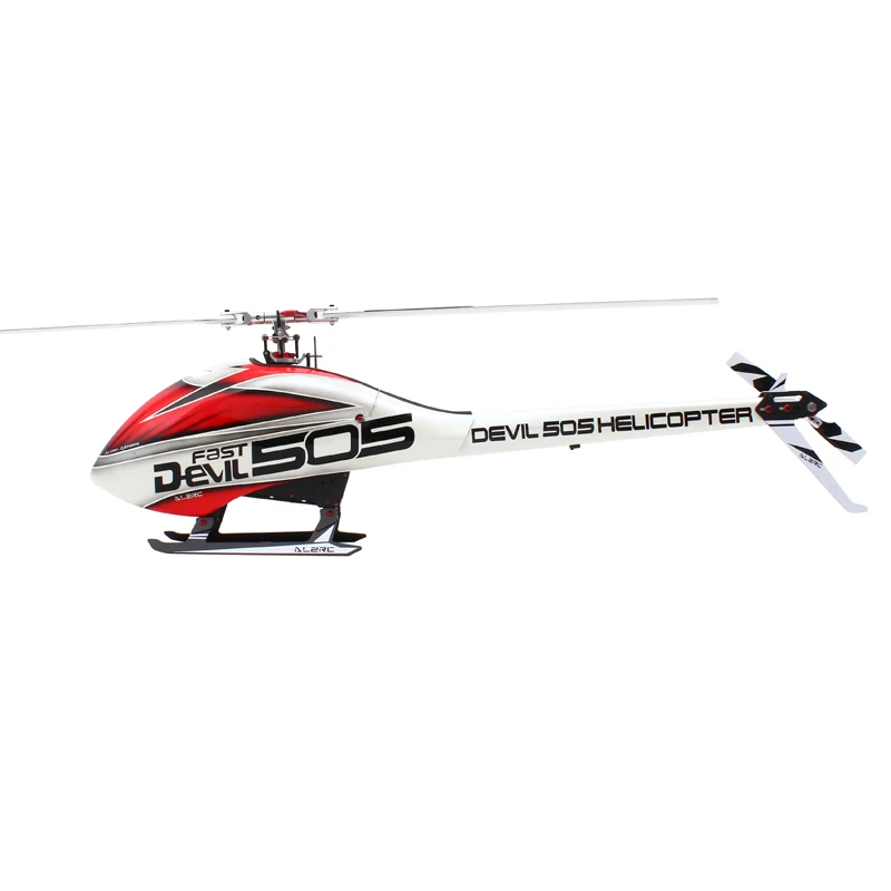ALZRC Devil 505 Быстрый RC вертолет супер комбо с Hobbywing 120A V4 бесщеточный ESC