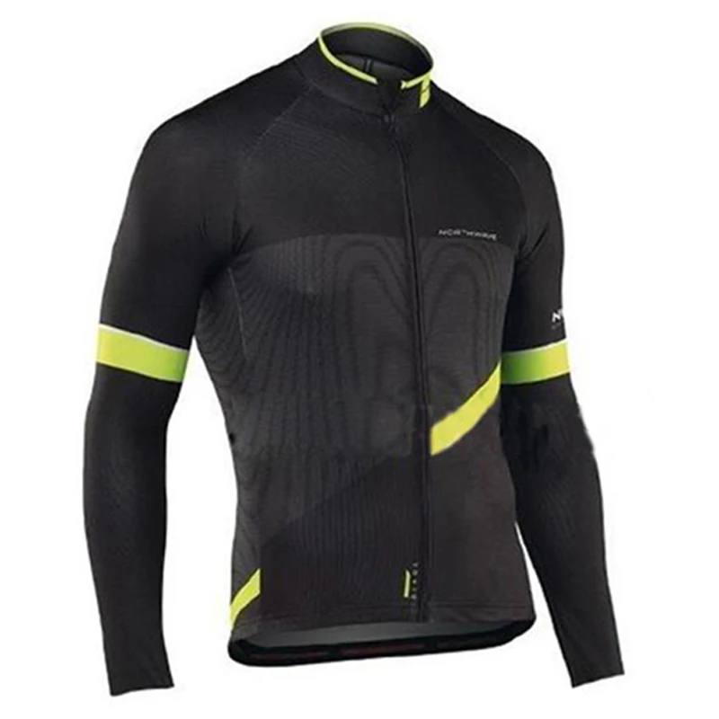 

2019 Men Autumn Cycling Jersey long Sleeve Bicycle Clothing Bike Wear Shirts Breathable clothing Maillot Ropa Ciclismo K022606