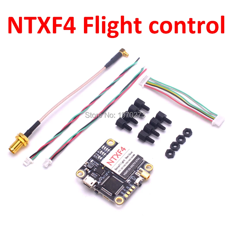 

NTXF4-FC NTX F4 Flight Control Integrated OSD Adjustable 5.8G 600MW Power Transmitter VTX for RC Drone