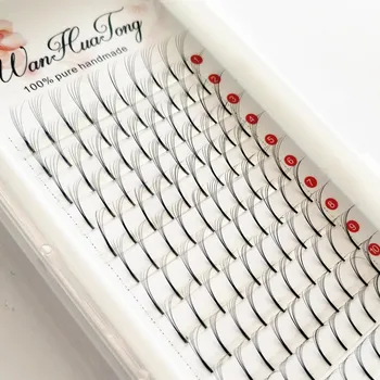 

HBZGTLAD 5D Russian Volume Eyelashes Extension Short Stem Pre made Fans Lash Selling Eyelash Individual Extensions Free Shipping