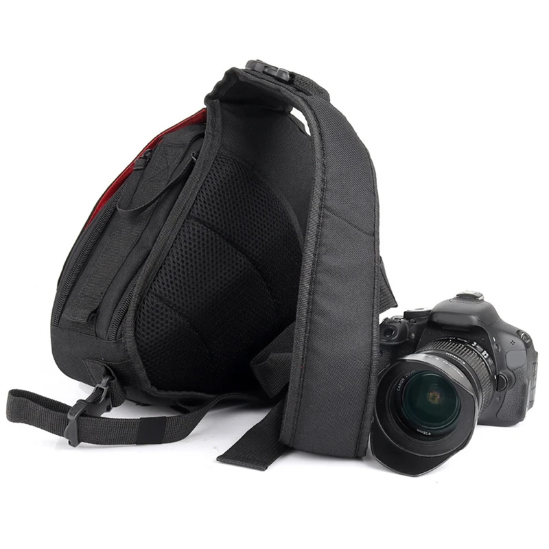 Водонепроницаемый рюкзак на плечо черный чехол для камеры Canon Eos 1300D 760D 750D 700D 600D 7D