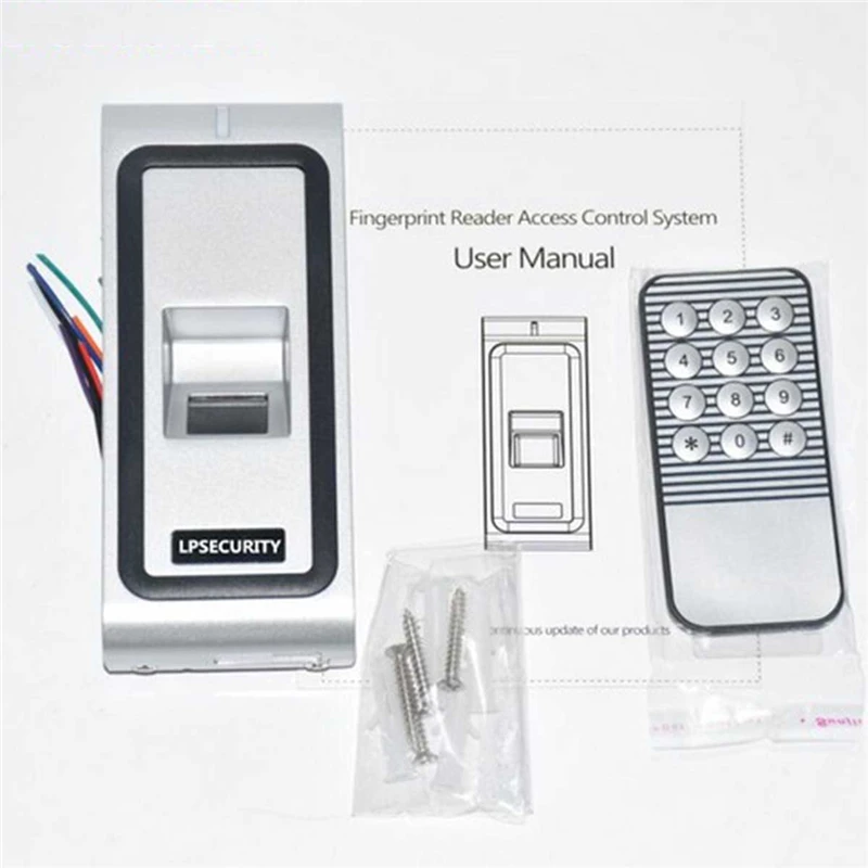 

Newest RFID Access Control Reader Standalone Biometric Fingerprint Access controller Door Opener 125KHZ WG26 output 500users