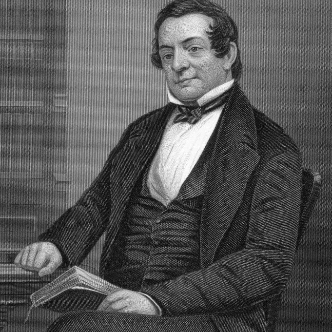 Washington Irving  American Author Poster Print by Science Source (24 x 36)