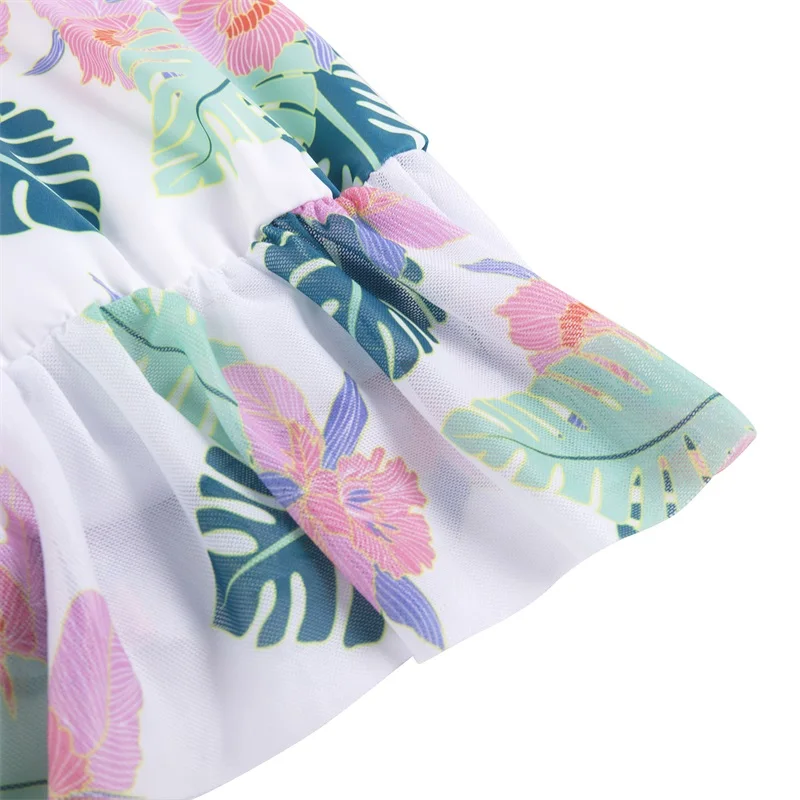 FLORATA Summer Beach Bikini Flounce Strapless Swimsuit Women Swimwear Bathing Off Shoulder Sweamsuit brazilian bikini