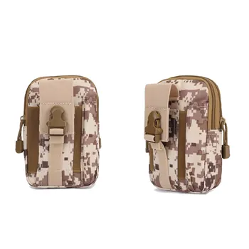 

# Camouflage Waist Bag Large Capacity Waterproof Chest Handbag Shoulder Bag For Ride Travel Walking Mountaineerin