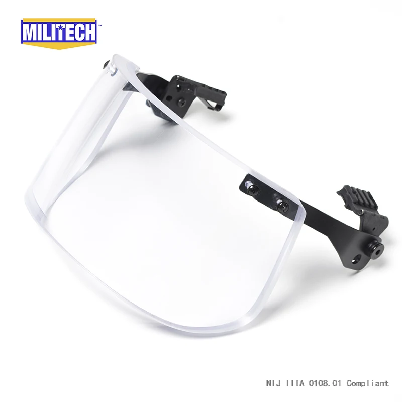 MILITECH FG Deluxe NIJ IIIA Быстрый пуленепробиваемый шлем и козырек баллистический
