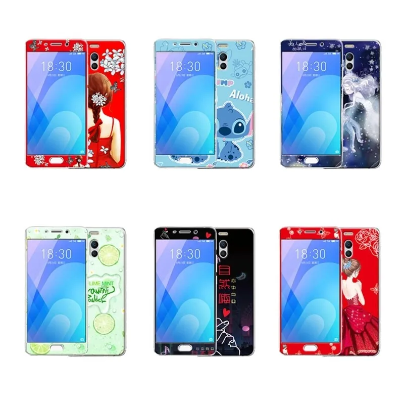 Meizu M6 note case cover glass screen protector  (37)