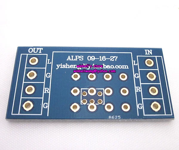 50*23mm for ALPS potentiometer 27,16,09 type potentiometer PCB board