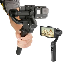 В наличии Smooth q ручной телефон видео стедикам стабилизатор bluetooth 3 ось gimbal поддержка вертикального selfie съемки для iphone 7 andriod