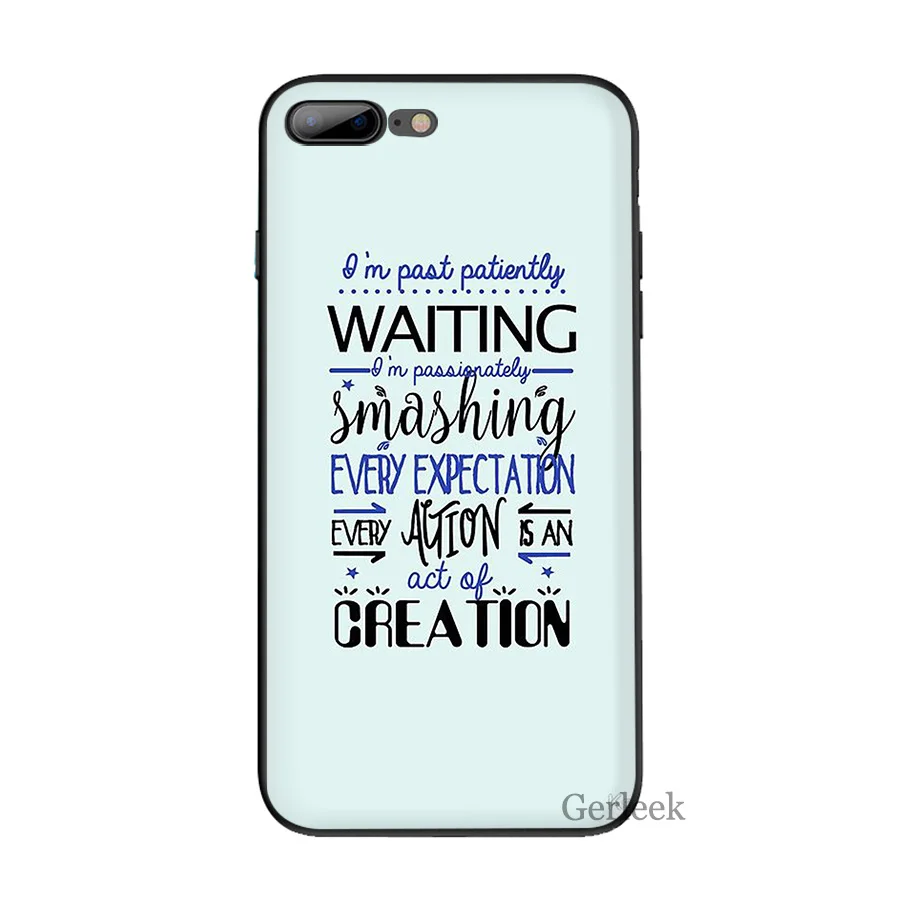 Чехол для телефона Hamilton Music Lyrics iPhone 6 6S 5 5S SE XR X XS MAX 8 7 Plus|Чехлы-накладки| |