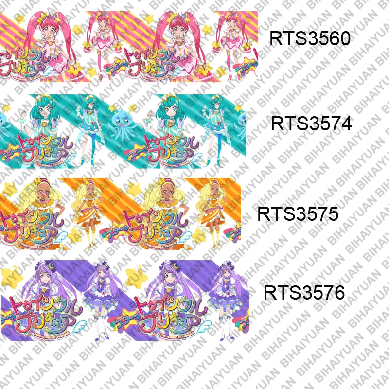 

Free shipping 10yard/roll 7/8inch cartoon Japan printed grosgrain ribbon BIHAIYUAN RTS3560
