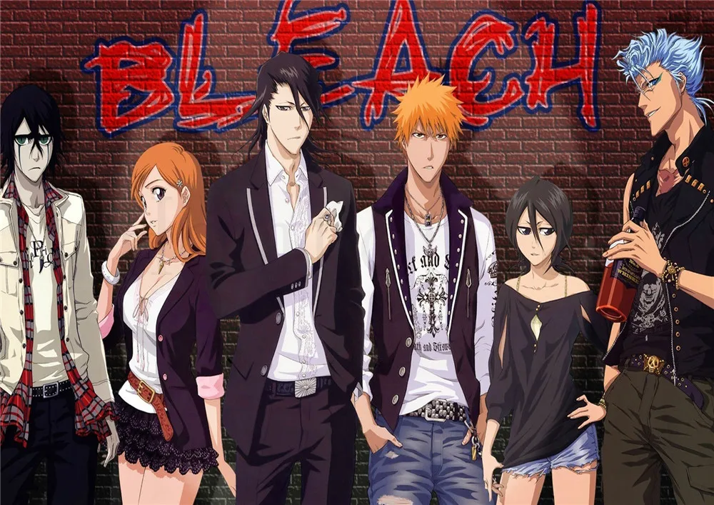 BLEACH плакаты мультфильм наклейки на стену с белым покрытием бумага печатает Высокое разрешение гостиная спальня бар украшения дома искусство бренд