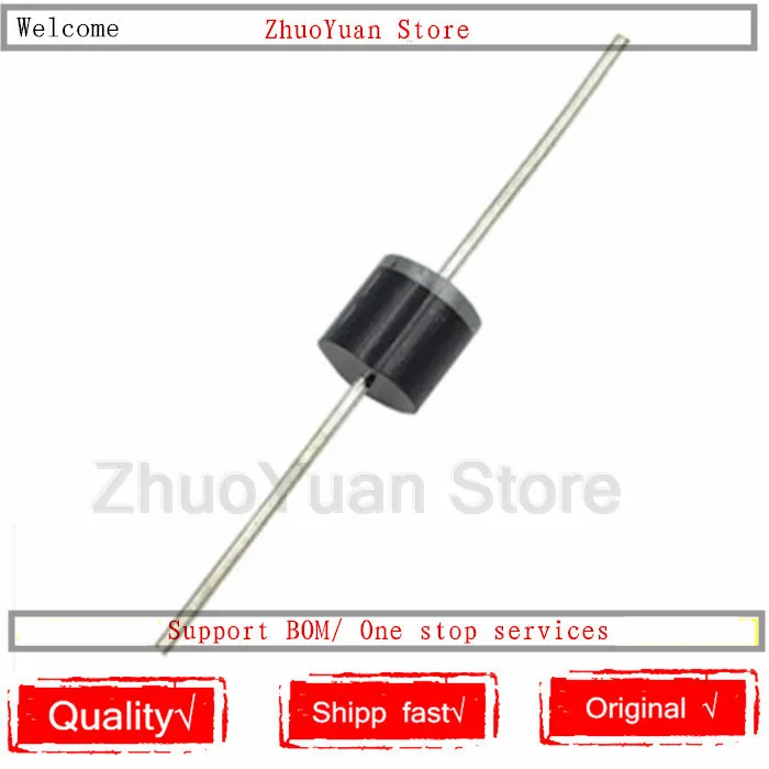 

10PCS/lot 10SQ050 10A 50V Schottky Rectifiers Diode Brand New R-6