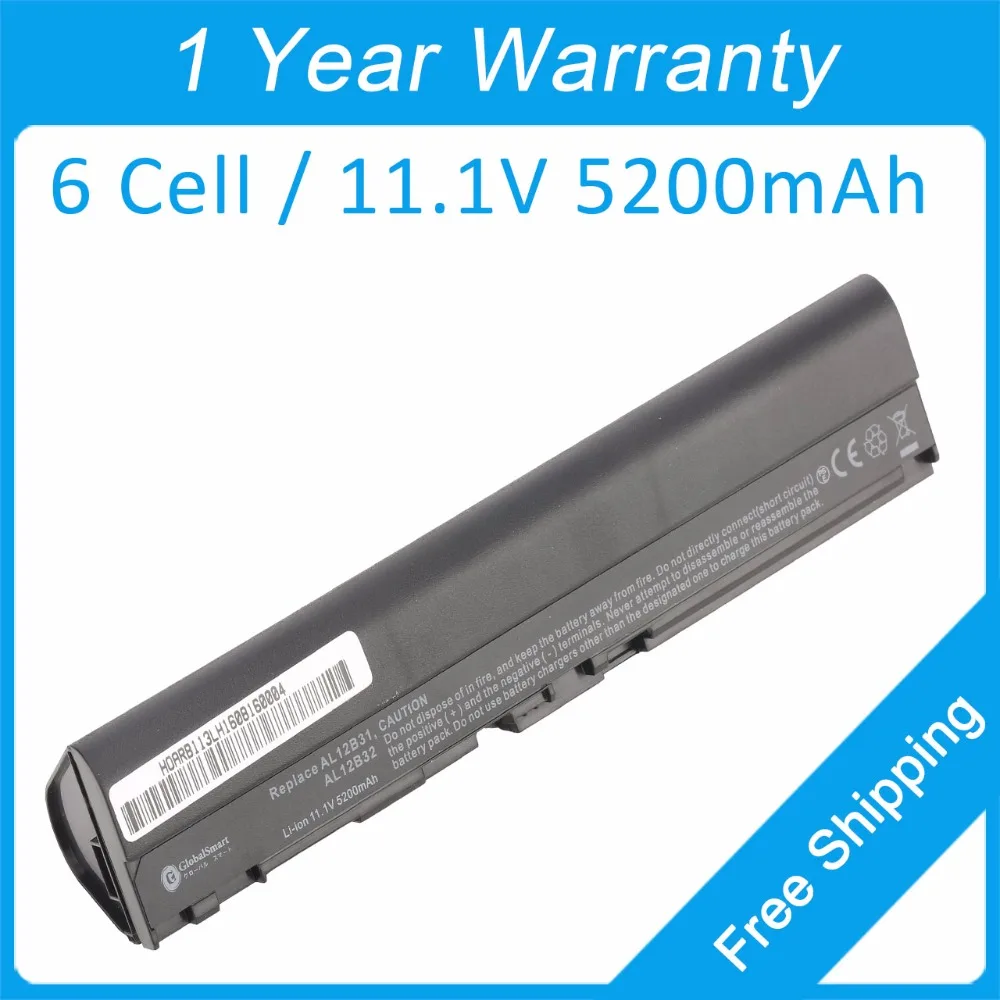 Новый 6-элементный Аккумулятор для ноутбука AL12B32 AL12A31 AL12X32 acer Aspire V5-131 One AO725 AO756