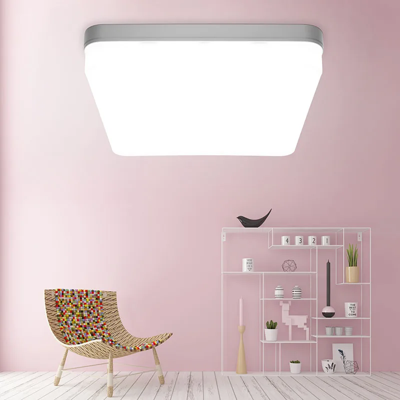 LED Deckenplatte Licht Ultradünne Lampe Platz Runde 6W 9W 18W 24W 36W 48W 85-265V LED Montiert Moderne Unten Beleuchtung Für Home Deco LED Deckenplatte Licht Ultradünne Lampe Platz Runde 6W 9W 18W 24W 36W 48W 85-265V LED Montiert Moderne Unten Beleuchtung Für Home Deco