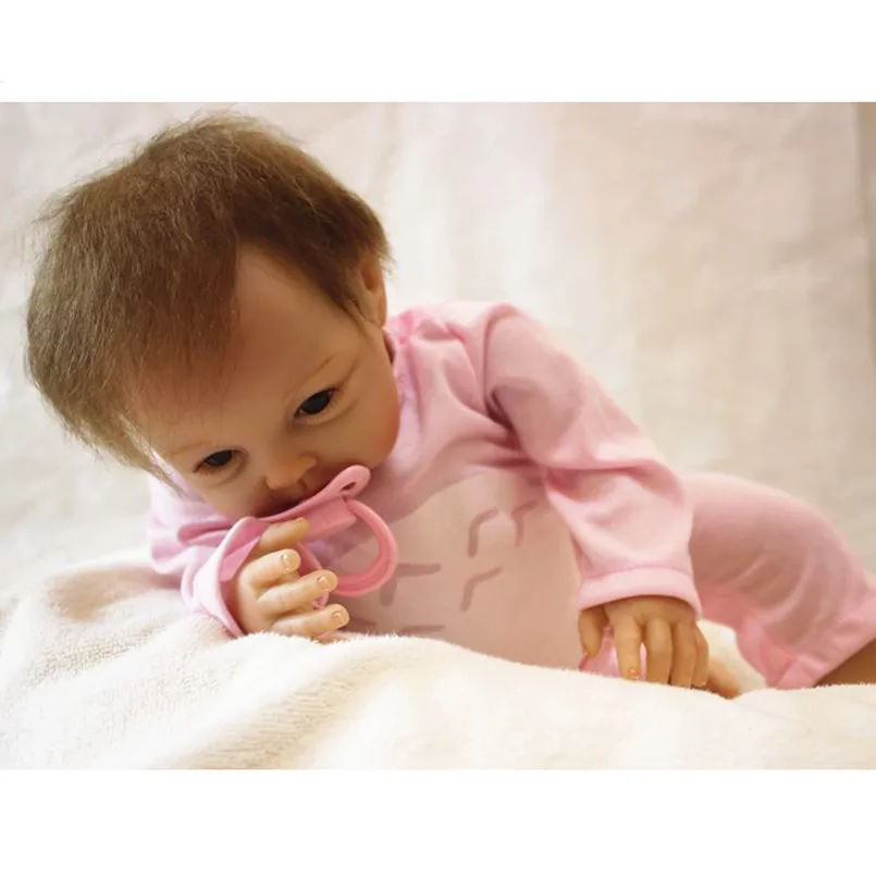 Reborn Baby Dolls мягкие виниловые куклы развивающие игрушки для детей подарки 50 см