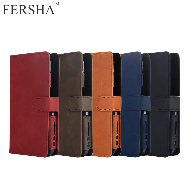 FERSHA Hot New leather Case For IQOS 2.4 Plus Electronic Cigarette Carrying case for iqos Fashion storage bag FERSHA Hot New leather Case For IQOS 2.4 Plus Electronic Cigarette Carrying case for iqos Fashion storage bag