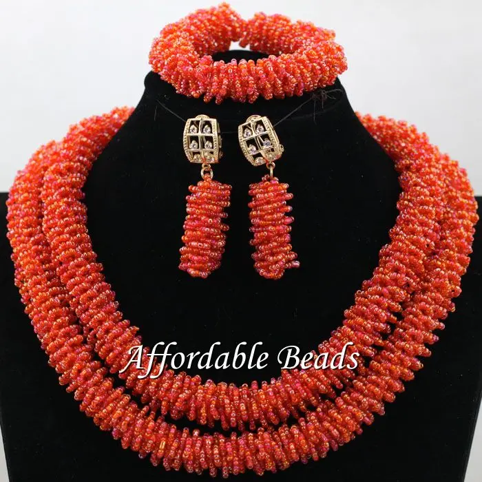 Красный африканский костюм комплект ювелирных изделий Очаровательный нигерийский Свадебный комплект ювелирных изделий Чудесный дизайн ... Красный африканский костюм комплект ювелирных изделий Очаровательный нигерийский Свадебный комплект ювелирных изделий Чудесный дизайн ...