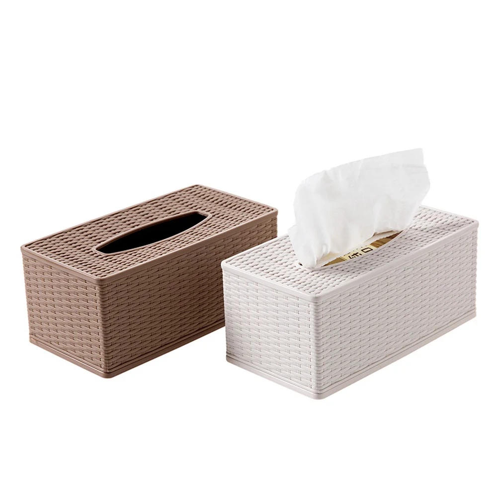 Бамбуковая полосатая пластиковая домашняя тканевая коробка тумба с выдвижным ящиком коробка креативная гостиная журнальный столик коробка для хранения носовых платков mx3061011
