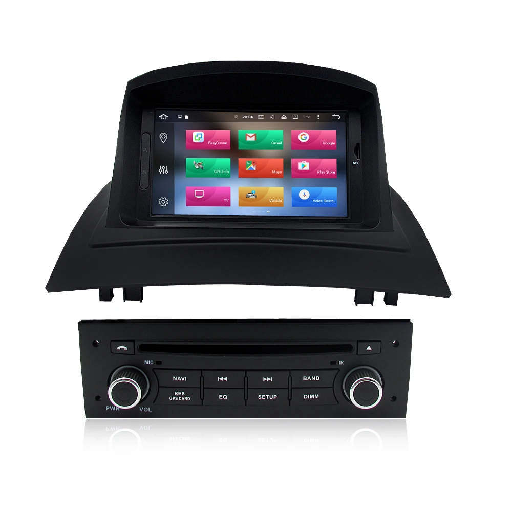 Цена 4 ГБ ips Android 8,0 автомобильный стерео DVD мультимедиа для Renault Megane 2 Fluence 2002 2006 2008 Авто радио font b gps b font Навигация Аудио Видео