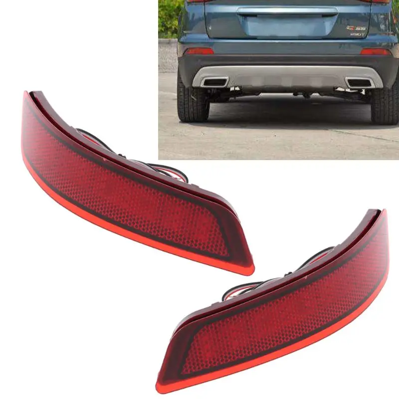 

2Pcs Bumper Reflector Lights LED Car Tail Lamp Rear Braking Illumination Turn Signal For Toyota Corolla 2014 2015 2016