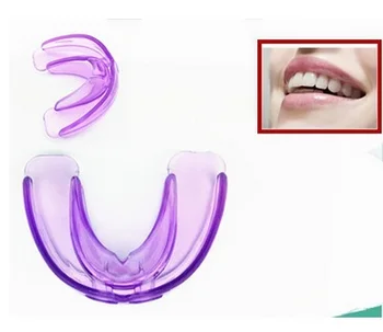 

purple teeth brace support protector