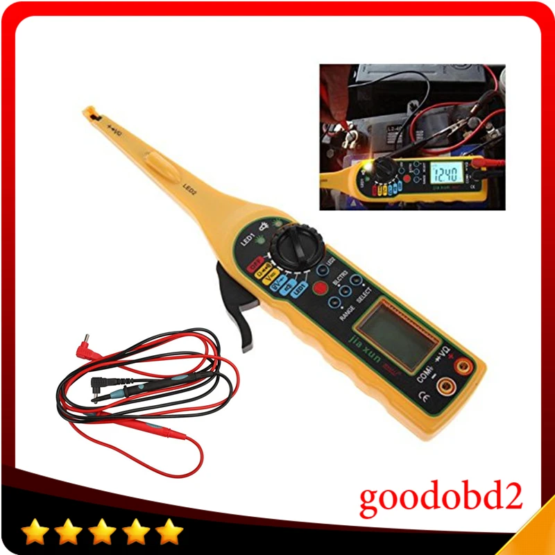 Diagnostic font b Tool b font Car Battery Voltage Tester Electricity Detector 3 in 1 Can