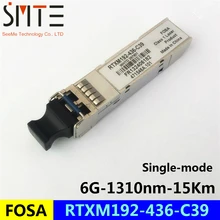 FOSA RTXM192-436-C39 6G-1310nm-15Km WHTD 397901 FR132406182 471546A. 101 одномодовый приёмопередатчик типа SFP волоконно-оптический трансивер