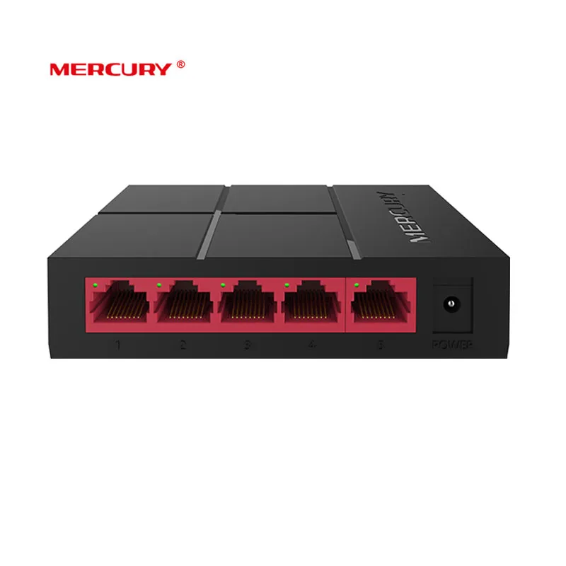 MERCURY SG105M мини гигабитный коммутатор 5 Порты и разъёмы RJ45 10/100/1000 Мбит сетевой коммутатор Настольный концентратор коммутатор Soho дома переключатель