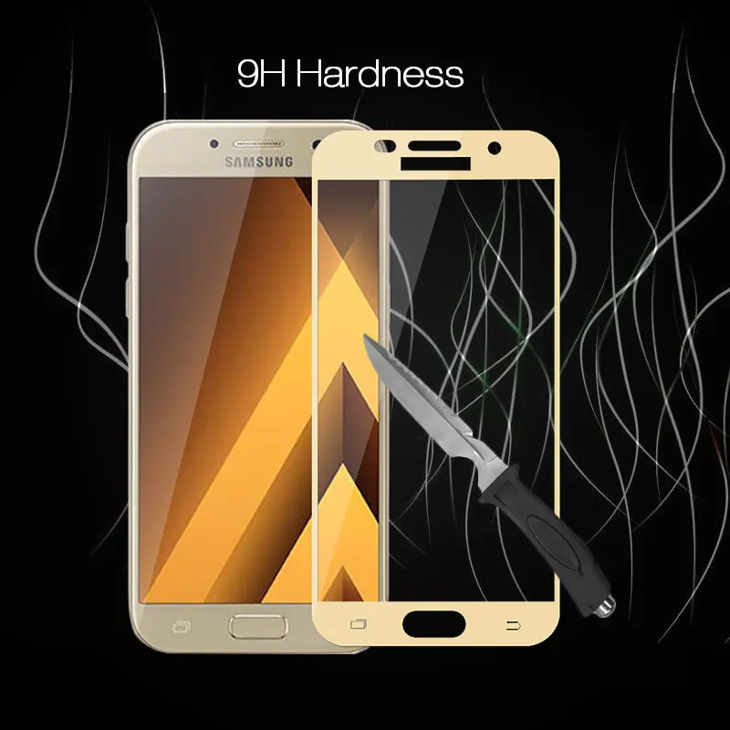 9H-Hardness-Full-Cover-Tempered-Glass-For-Samsung-Galaxy-A7-2017-SM-A720F-DS-A720-A720S