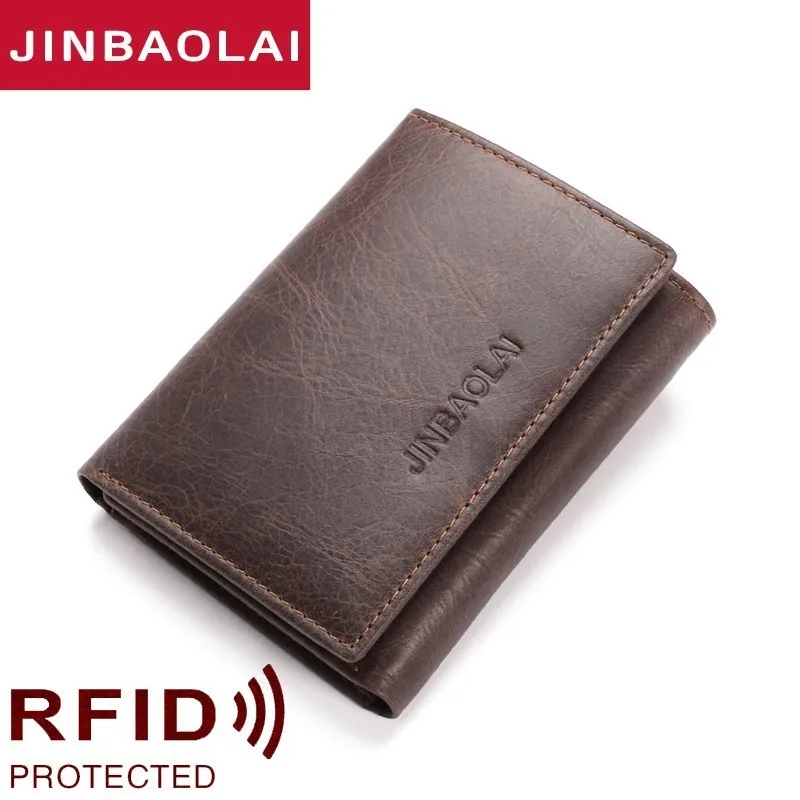 

Genuine Leather Wallet Men Man Male Small Portomonee Vallet With Coin Purse Pockets Slim Rfid Fashion Mini Walet carteira New