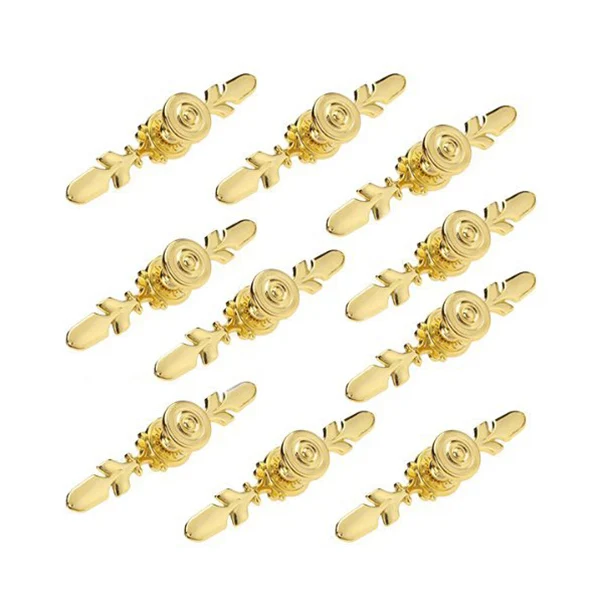 

10pcs Cabinet Drawer Pull Knob Handle Hardware with Back Plate