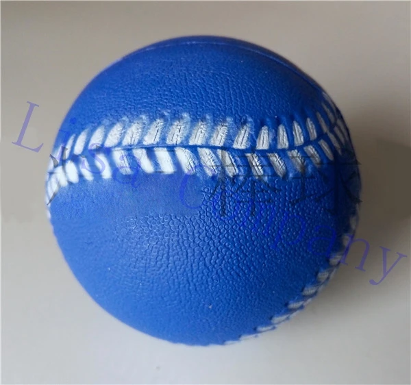 Цветной диаметр 9 см ручной пошив безвредная губка твердый Софтбол тренировка Мячи Софтбол Спортивная команда игра