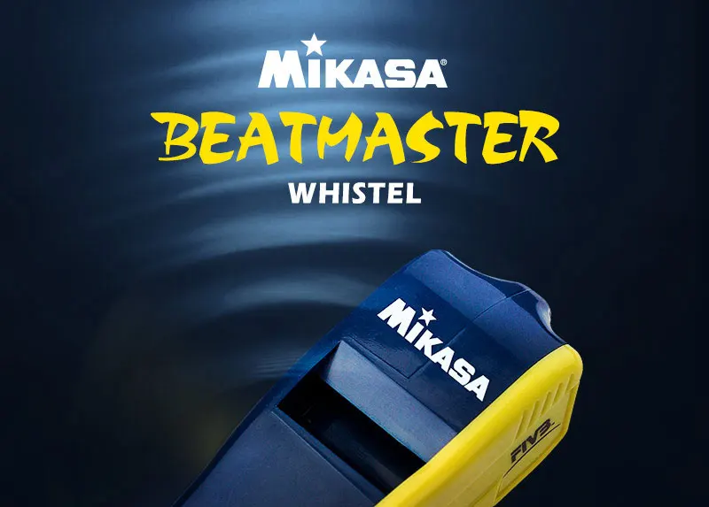 Mikasa JAPAN Volleyball Referee Sports Whistle BEAT MASTER White Mikasa JAPAN Volleyball Referee Sports Whistle BEAT MASTER White