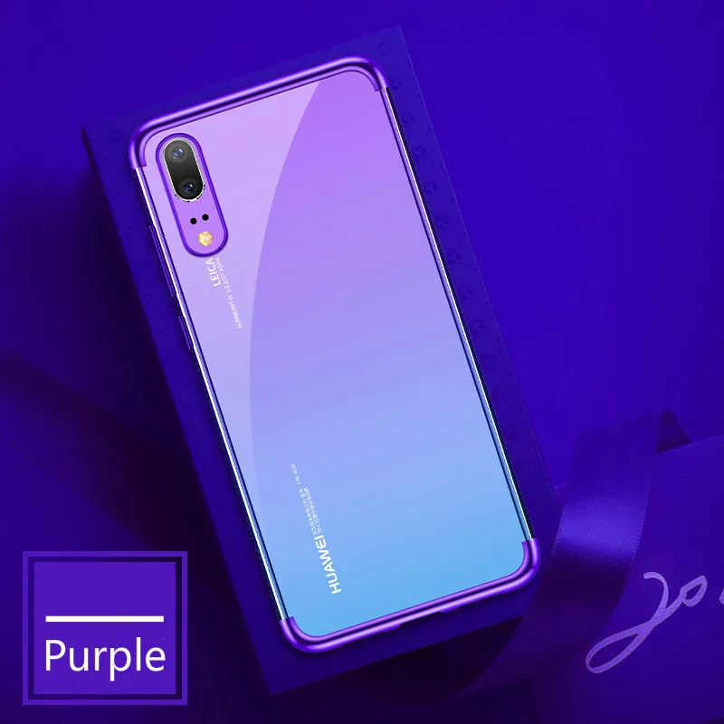 Покрытие чехол для телефона на Honor 8C для huawei P smart Honor 8X Lite MAX 8 9 Lite 10 7A Pro 7C RU мягкий ТПУ противоударный Тонкий чехол - Цвет: Purple