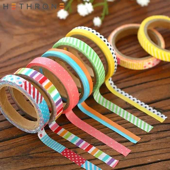 

Hethrone 3pcs cute washi tape set England pattern Washi Tape scrapbooking Masking tape creative handbooks kawaii Stickers