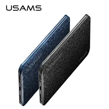 Внешний аккумулятор USAMS Mosaic ультра тонкий 5000 мАч Внешний аккумулятор для мобильного телефона iPhone Внешний аккумулятор USAMS Mosaic ультра тонкий 5000 мАч Внешний аккумулятор для мобильного телефона iPhone