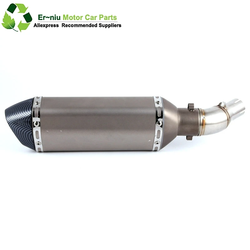 

MT-03 MT03 Motorcycle youshimura Exhaust Muffler Pipe Middle Link Pipe Escape FOR YAMAHA YZF-R3 R3 R25 R30 2015 2016 Slip-On