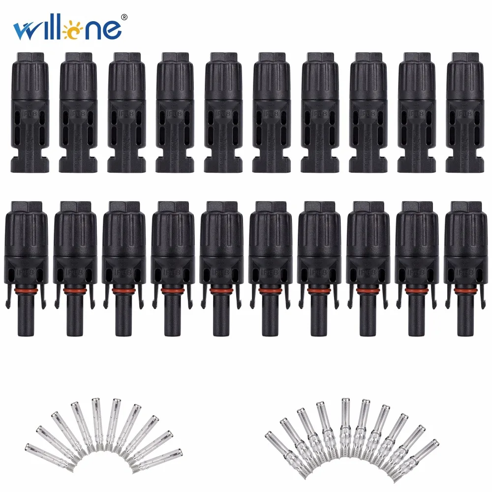 

Free shipping 10 Pairs MC4 Cable Connectors for Solar Panels and Photovoltaic Systems