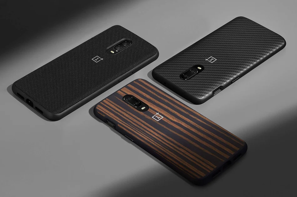 Официальный чехол для Oneplus 6 T, чехол на заказ, силиконовый песчаник, нейлон, карбон, кожаный чехол-бампер с откидной крышкой