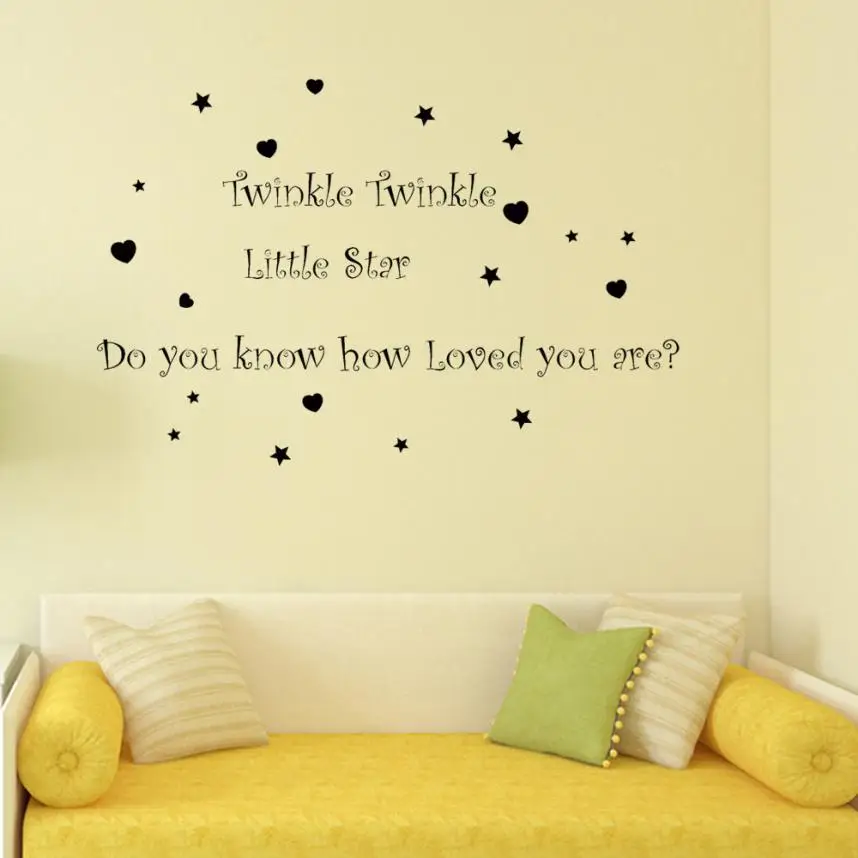 Home Decor Twinkle little Star Removable Mural Wall Stickers Wall Decal Room Home Decor wall sticker Home Deco mirror AU4 Home Decor Twinkle little Star Removable Mural Wall Stickers Wall Decal Room Home Decor wall sticker Home Deco mirror AU4