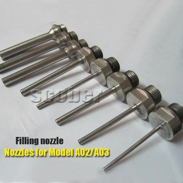 

Diameter size 2mm/3mm/4mm//6mm/8mm/10mm Nozzles for maual filler,Stainless steel,Fast shipping