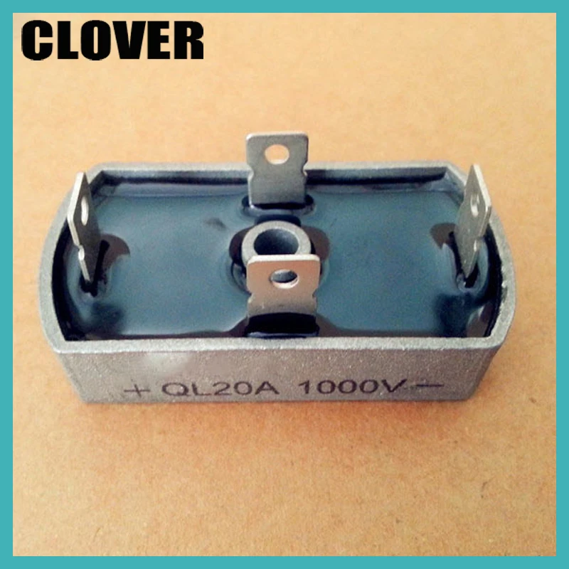 

QL20A single phase diode bridge rectifier for generator 32*60 1000v 20a rectifier